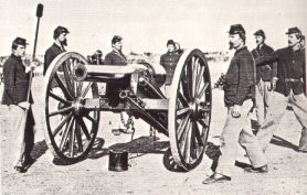 Pieza de artilleria de la Union