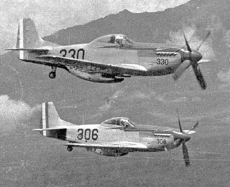 Aviones Mustang