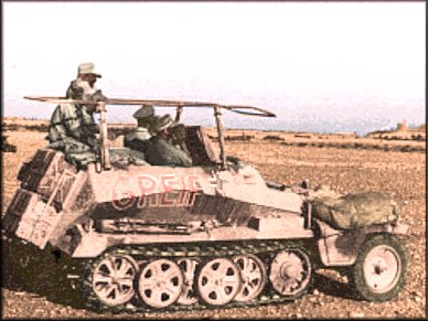 'Greif' El vehiculo de reconocimiento distintivo de Rommel